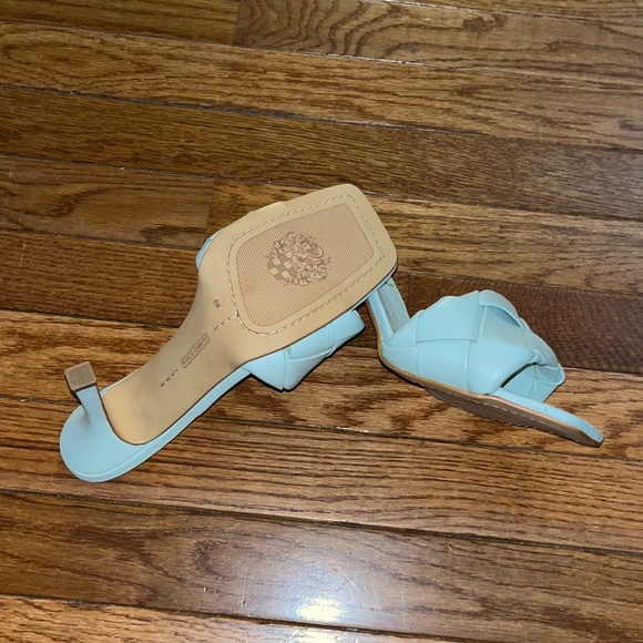 Vince Camuto Cool Mint Brelanie Braided Strap Sandals Women’s Size 8 - Picture 4 of 7